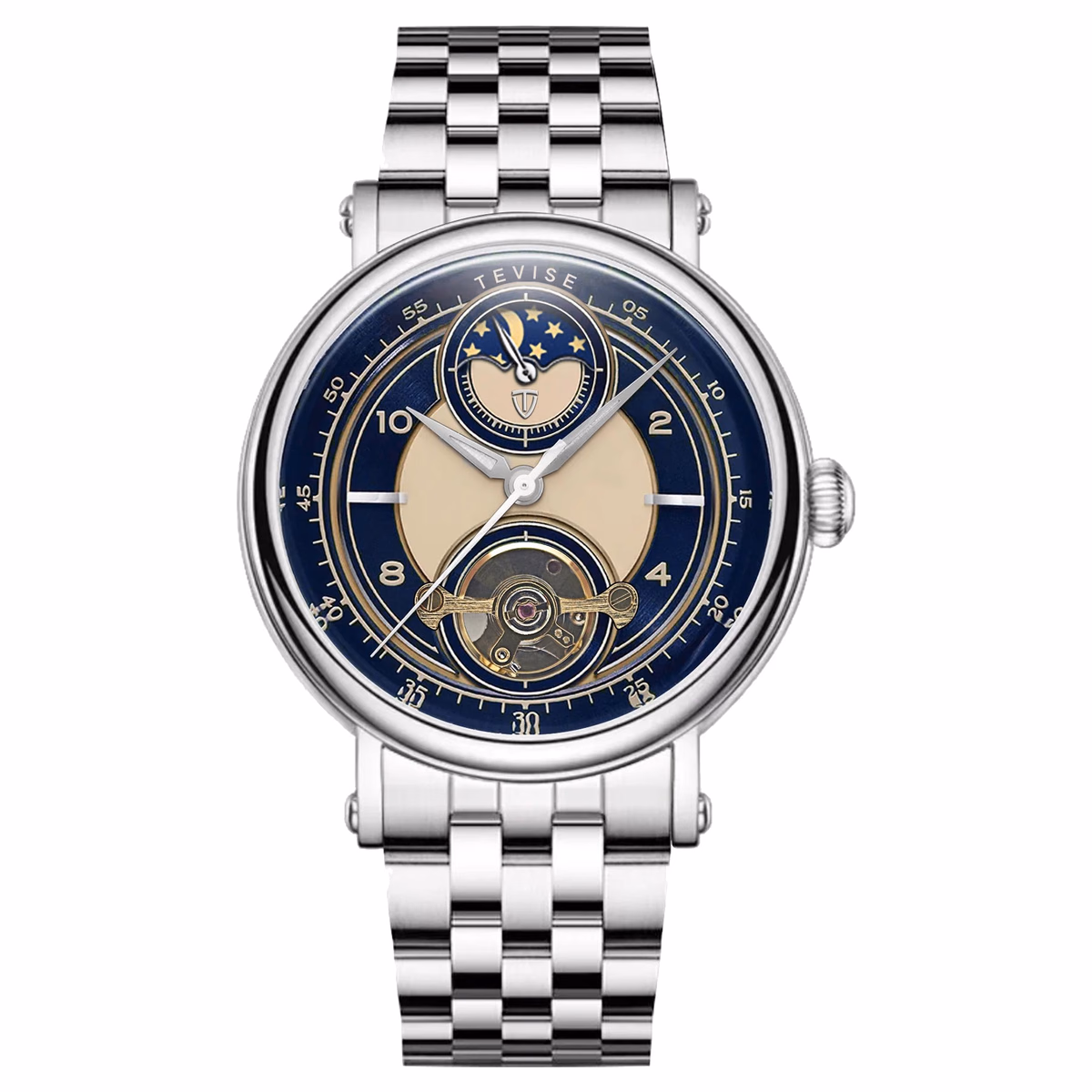 TEVISE 2025 Men's Luxury Automatic Mechanical Watch — image 12
