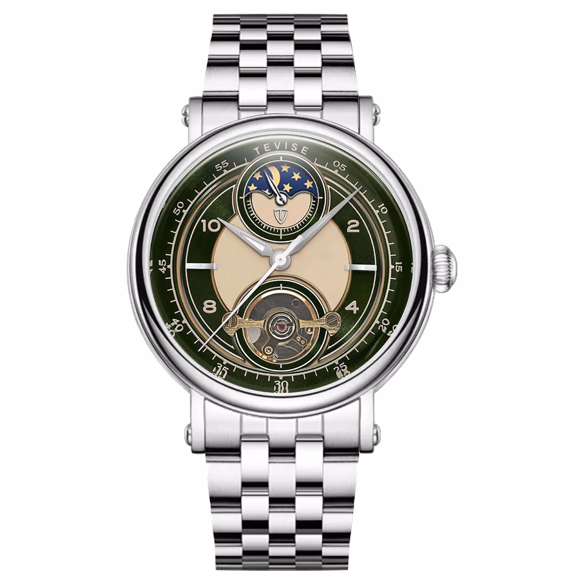 TEVISE 2025 Men's Luxury Automatic Mechanical Watch — image 4