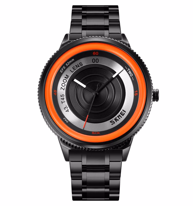 Men's Luxury Waterproof Quartz Watch with Wheel Design — image 7