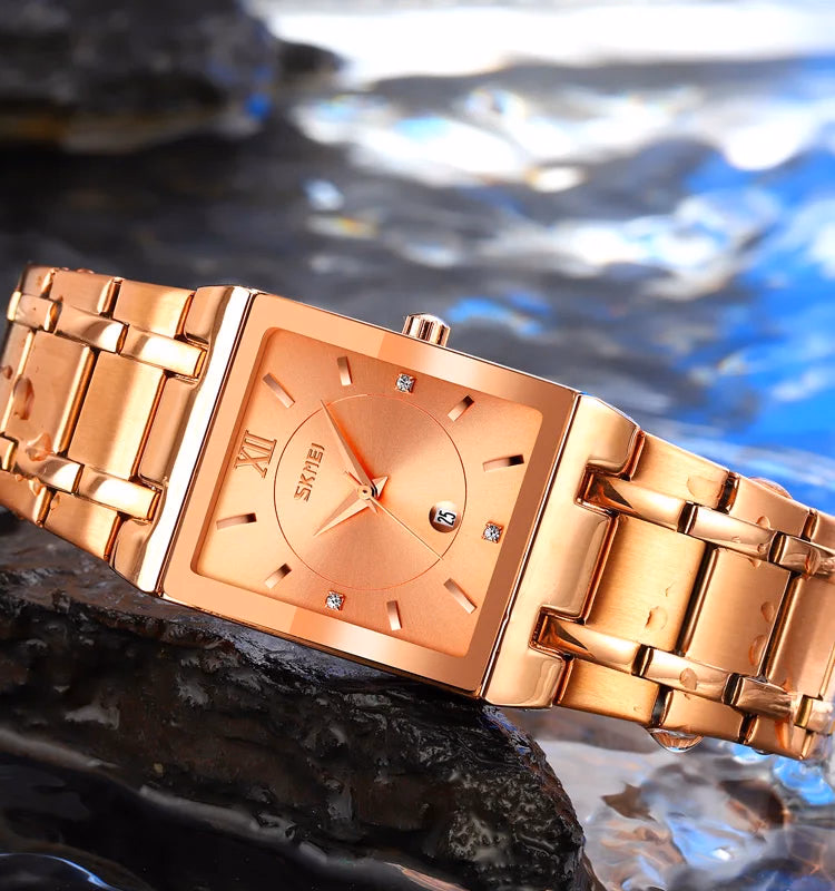 Women's Quartz Watch Stainless Steel Waterproof Classic Design — image 5