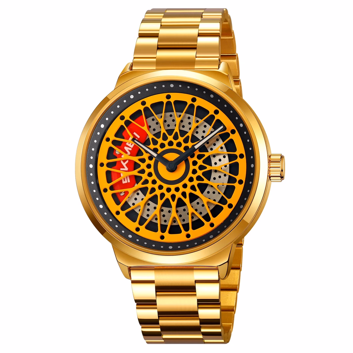 Men's Luxury Car Wheel Quartz Watch — image 3