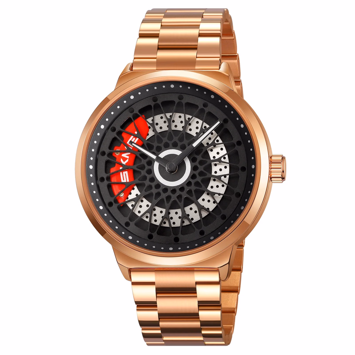 Men's Luxury Car Wheel Quartz Watch — image 2