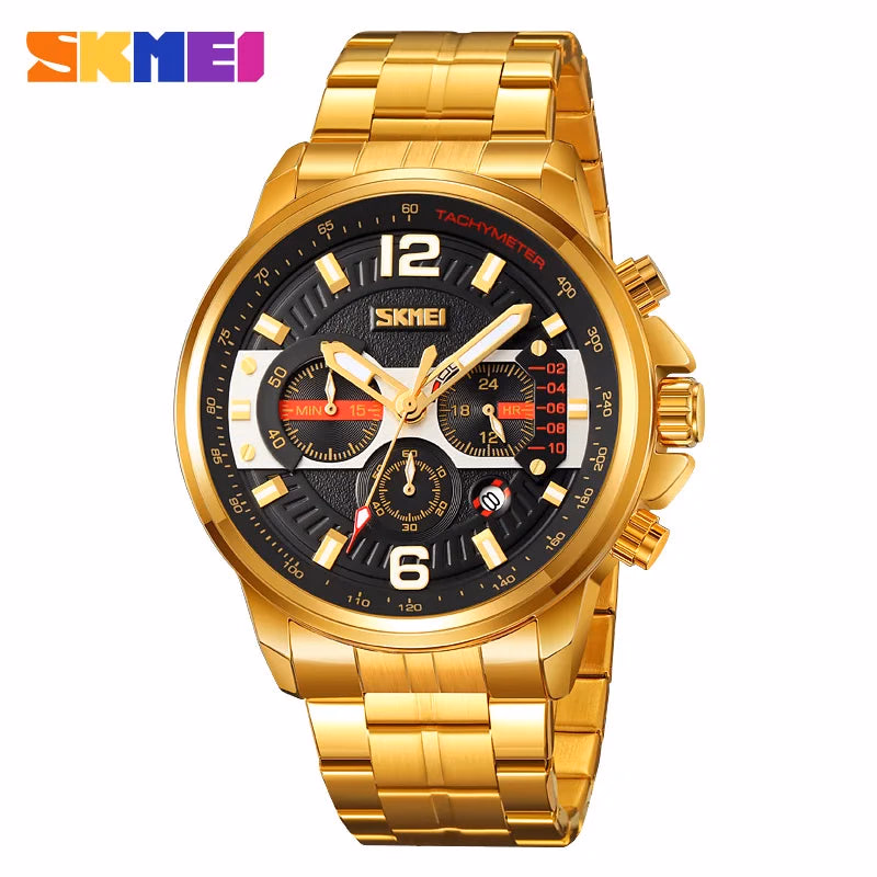 Luxury Stainless Steel Quartz Watch — image 3