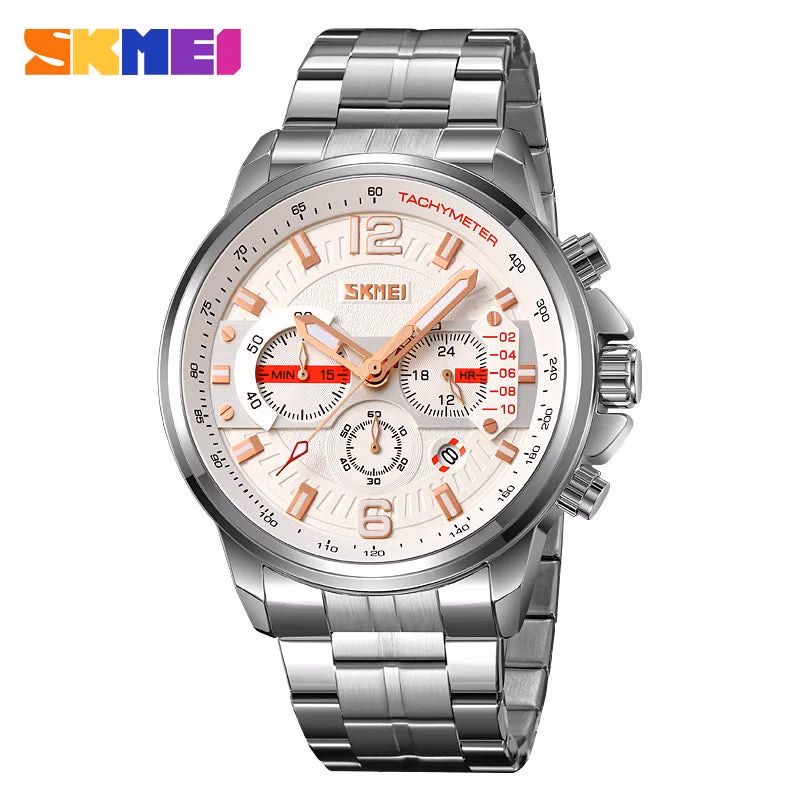 Luxury Stainless Steel Quartz Watch — image 9