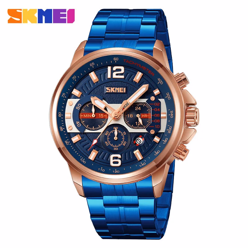 Luxury Stainless Steel Quartz Watch — image 8