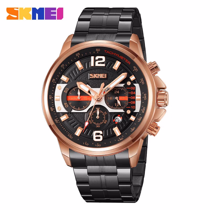 Luxury Stainless Steel Quartz Watch — image 7