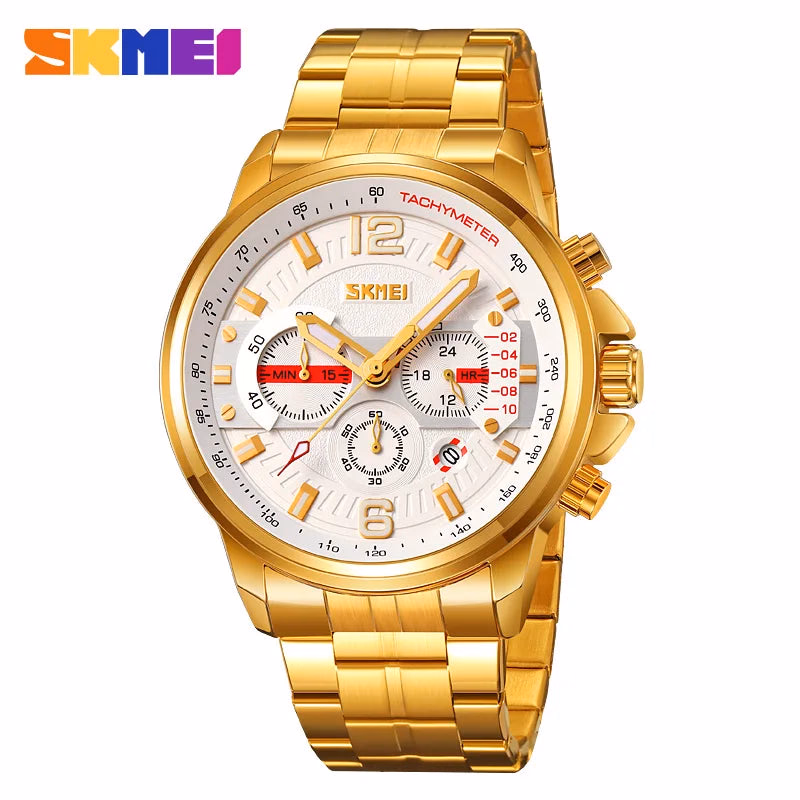 Luxury Stainless Steel Quartz Watch — image 10