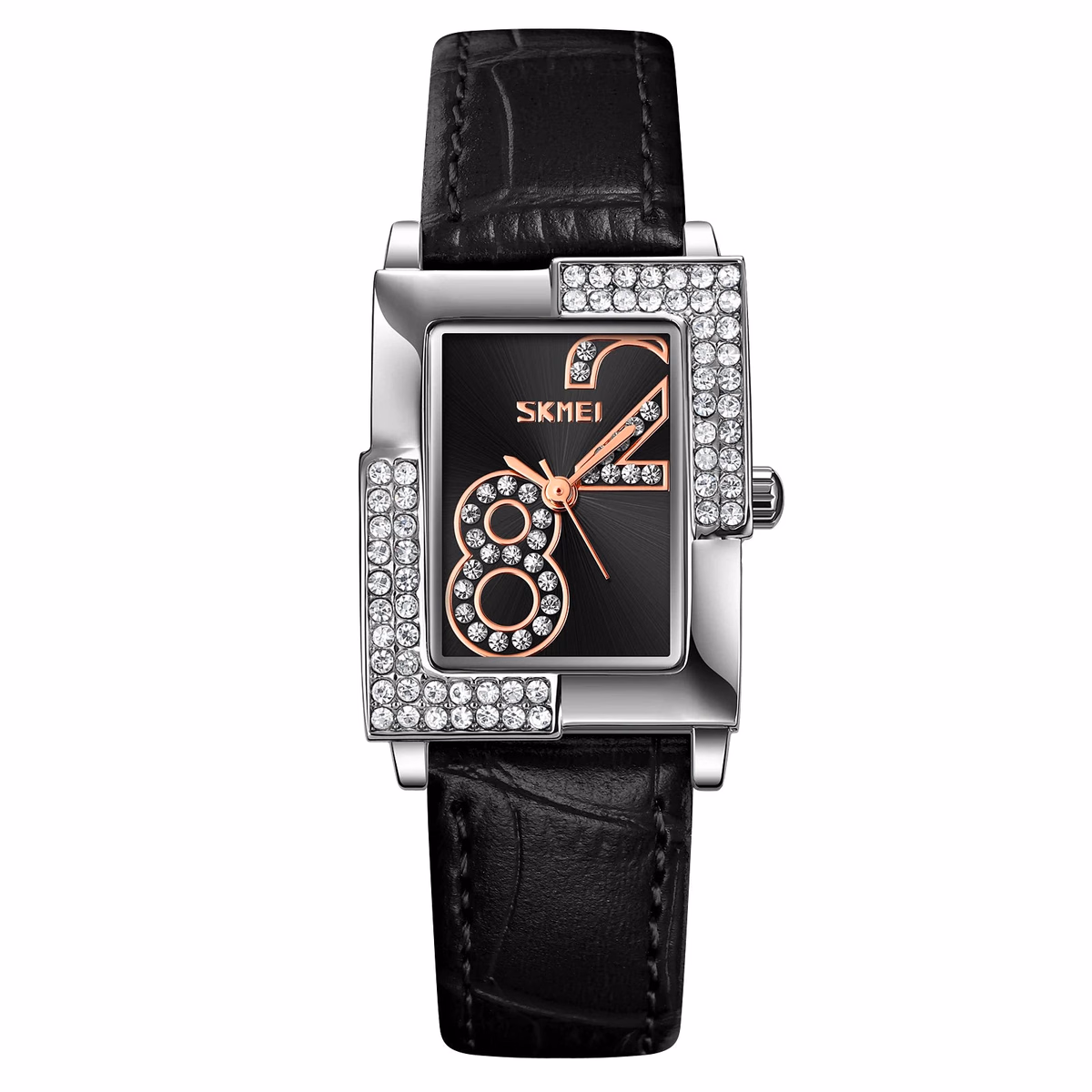 Ladies Quartz Watch, Elegant Leather — image 13