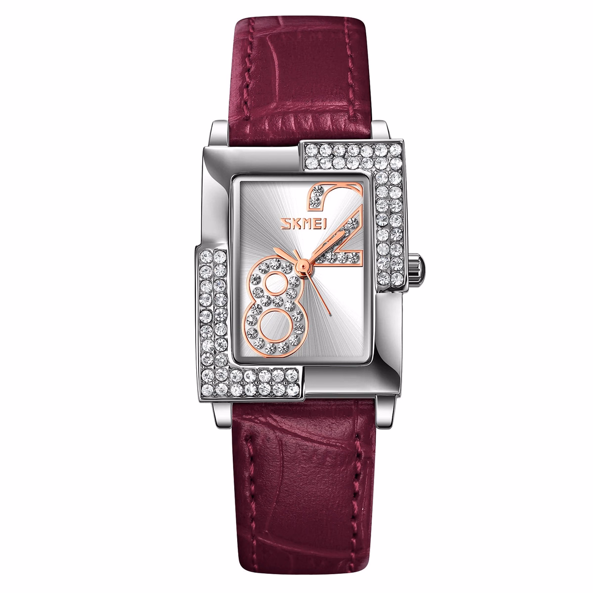 Ladies Quartz Watch, Elegant Leather — image 10
