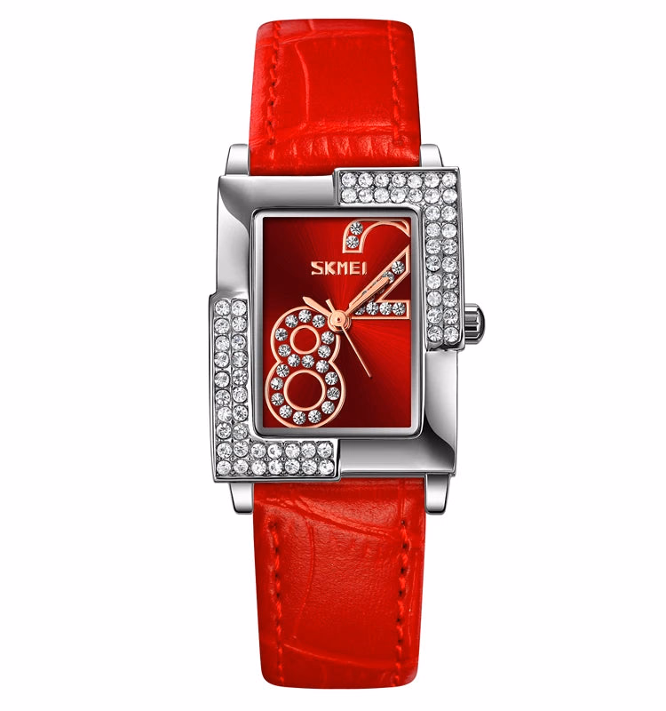 Ladies Quartz Watch, Elegant Leather — image 9