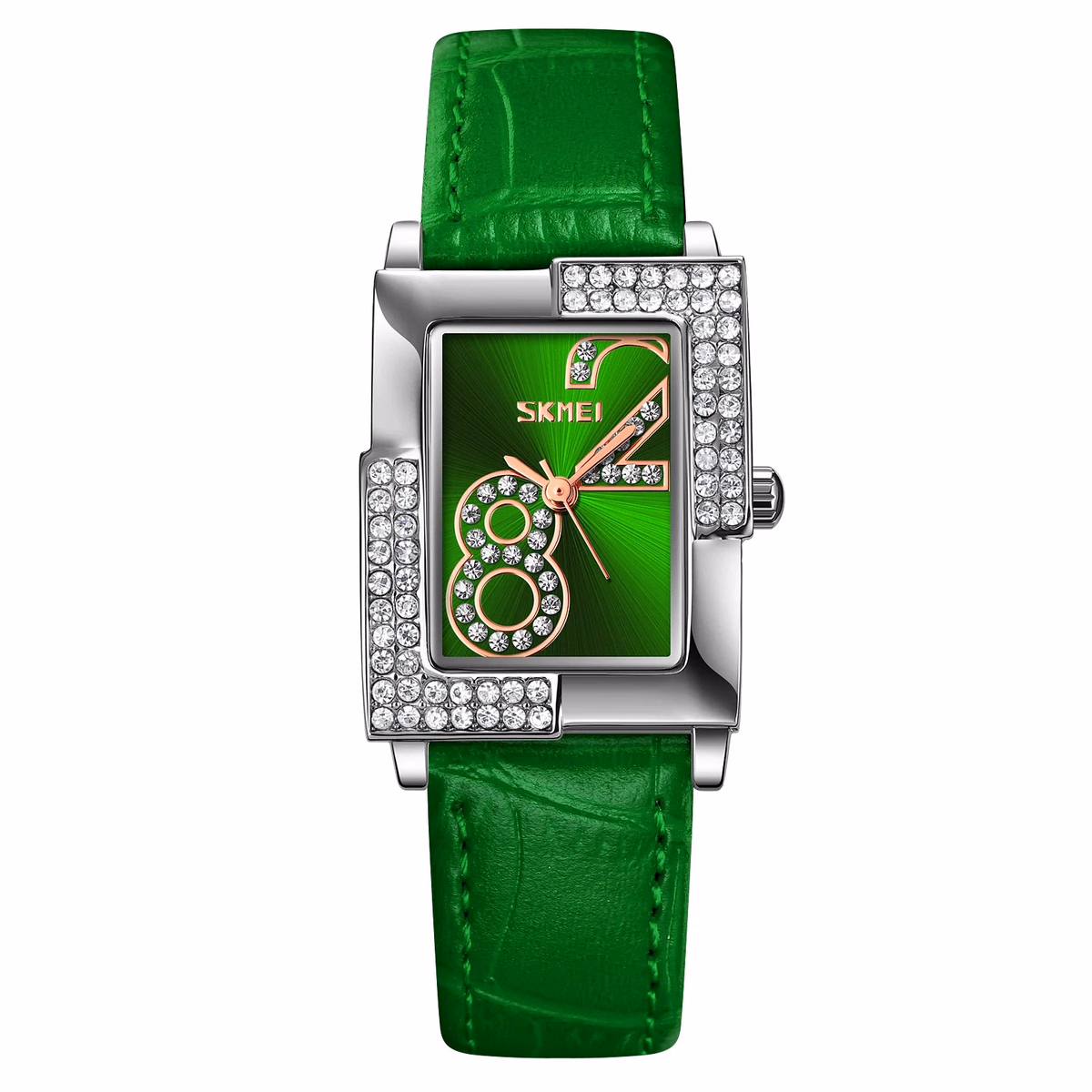 Ladies Quartz Watch, Elegant Leather — image 11