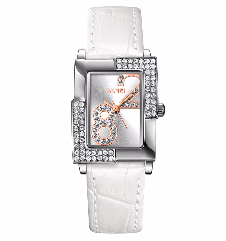 Ladies Quartz Watch, Elegant Leather — image 14