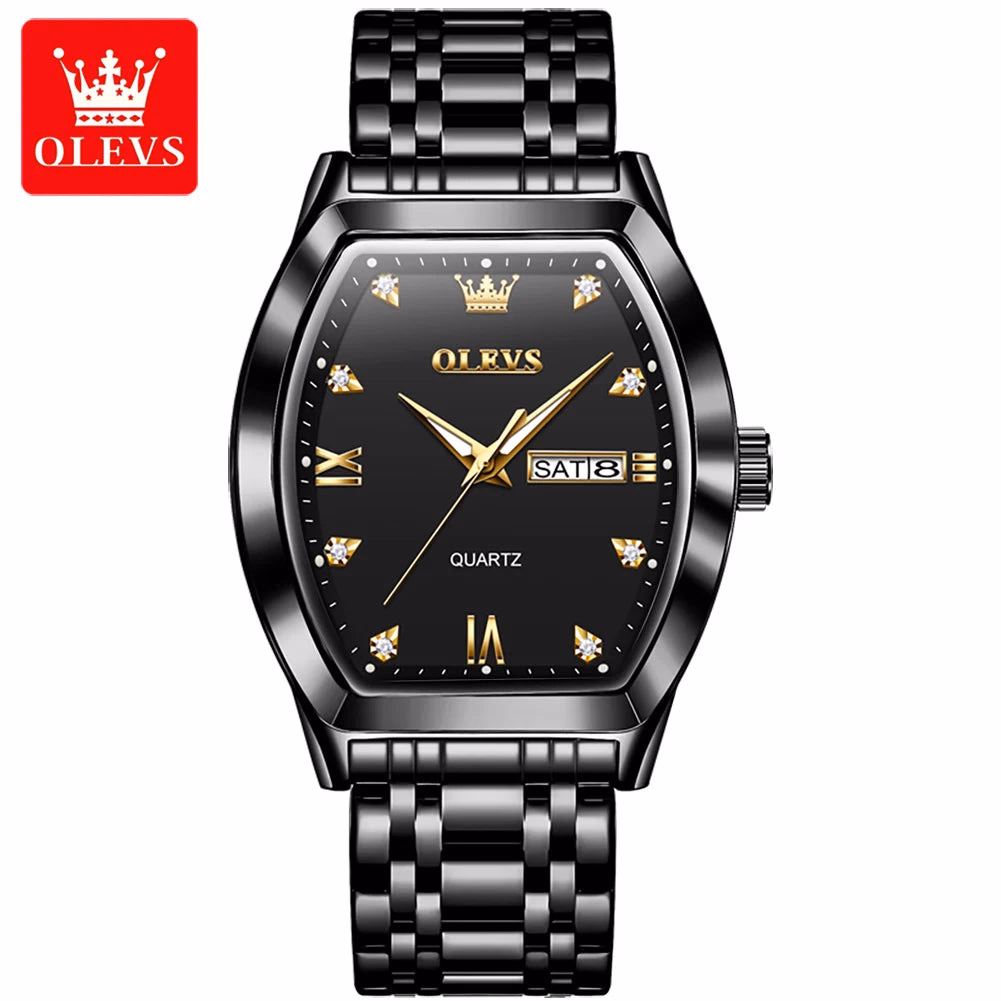 OLEVS Men's Waterproof Luxury Quartz Watch with Calendar — image 7