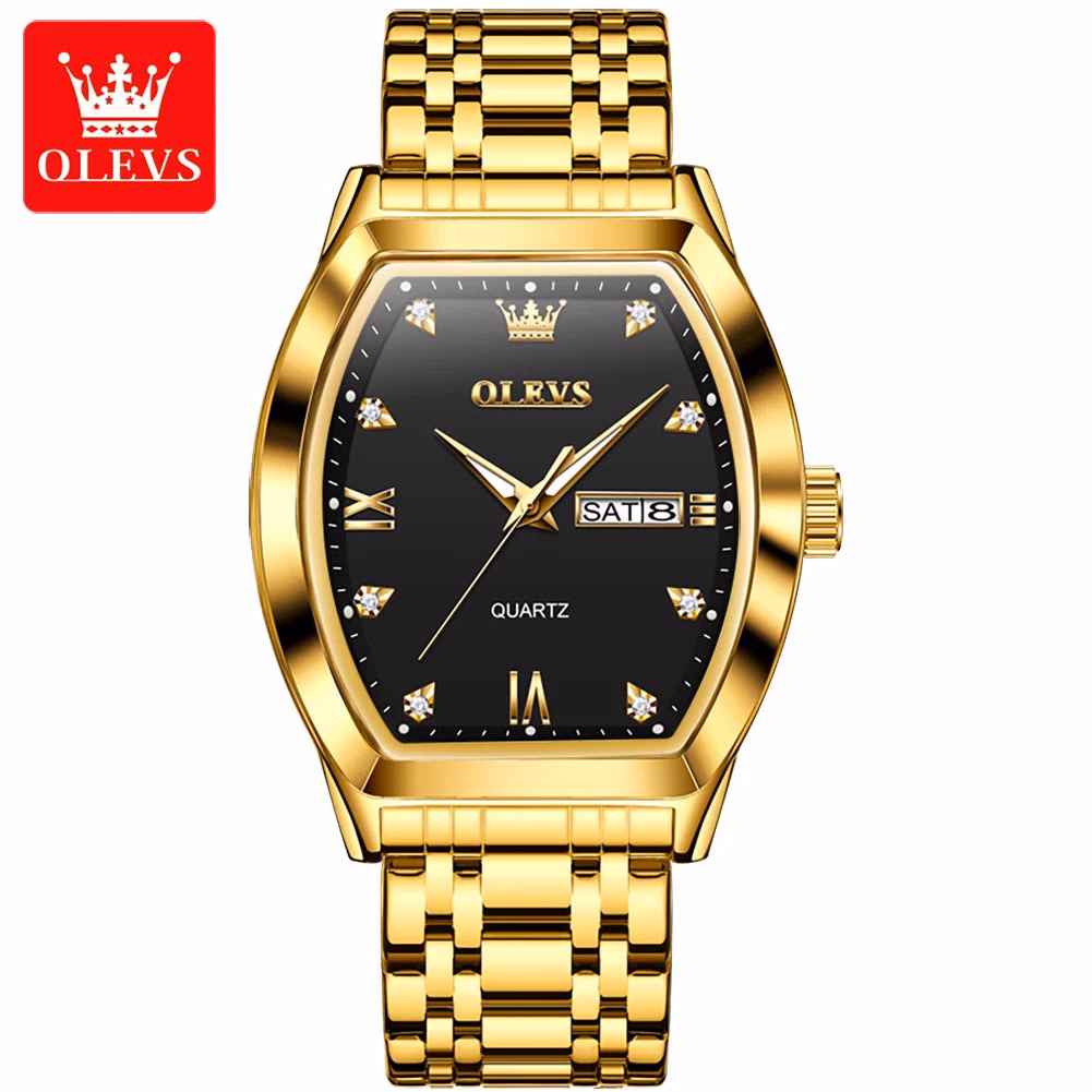 OLEVS Men's Waterproof Luxury Quartz Watch with Calendar — image 8