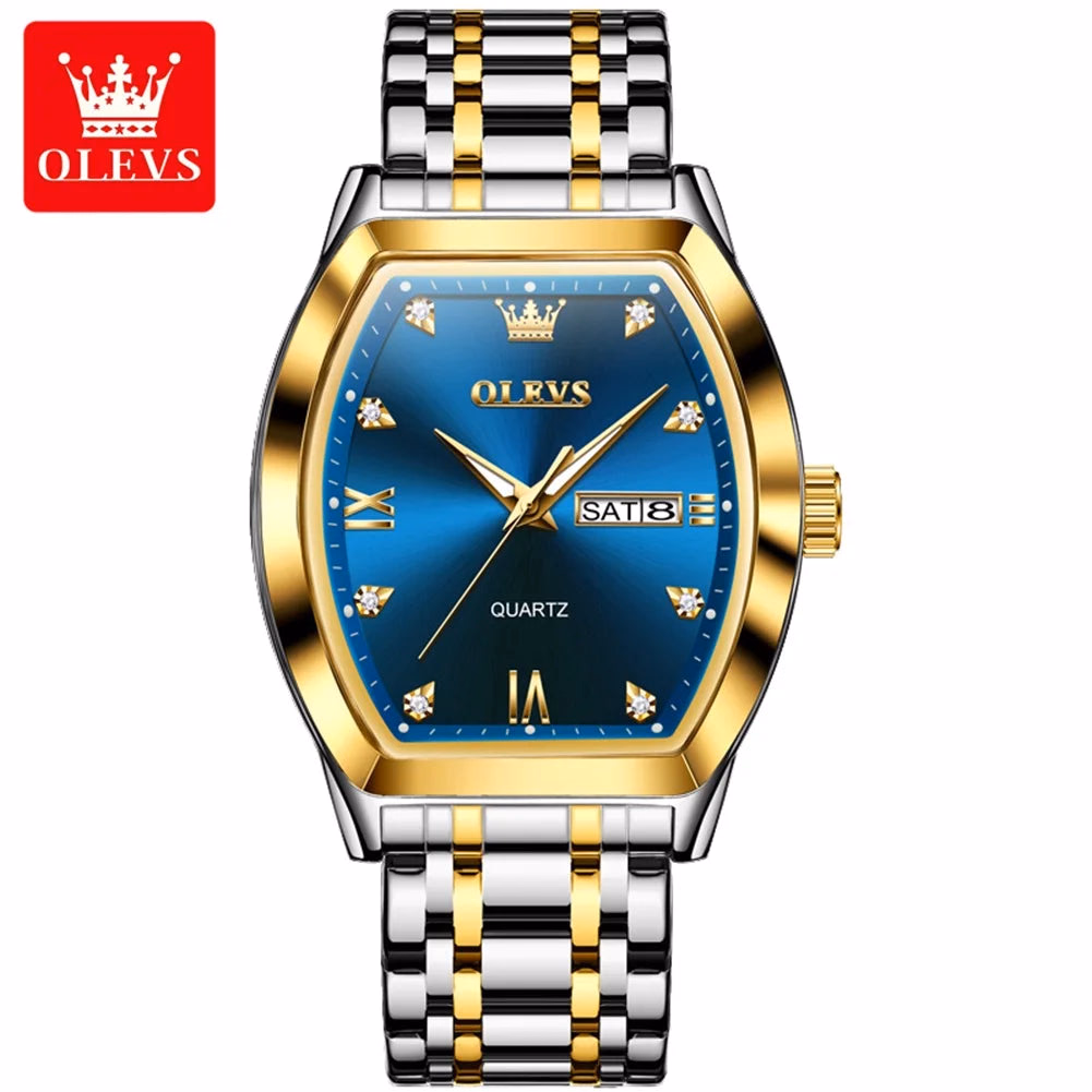 OLEVS Men's Waterproof Luxury Quartz Watch with Calendar — image 11
